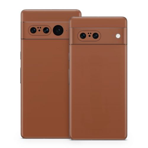 Solid State Cinnamon Google Pixel 7 Series Skin