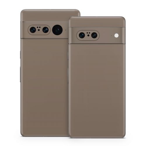 Solid State Flat Dark Earth Google Pixel 7 Series Skin