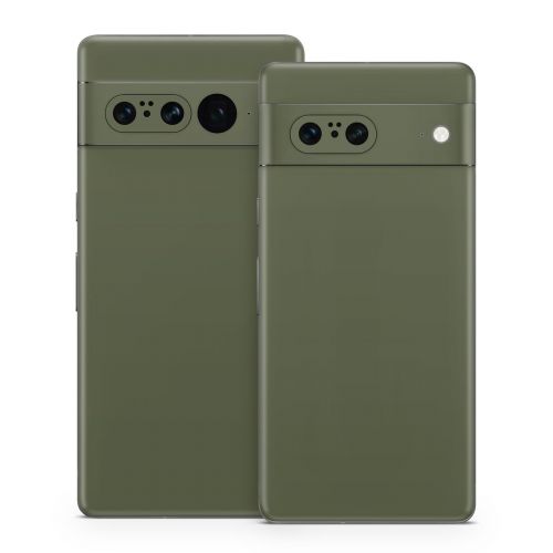 Solid State Olive Drab Google Pixel 7 Series Skin