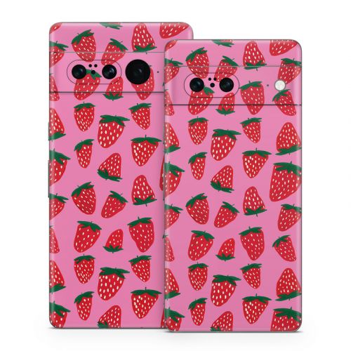 Strawberries Google Pixel 7 Series Skin