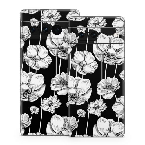 Striped Blooms Google Pixel 7 Series Skin