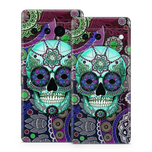 Sugar Skull Sombrero Google Pixel 7 Series Skin