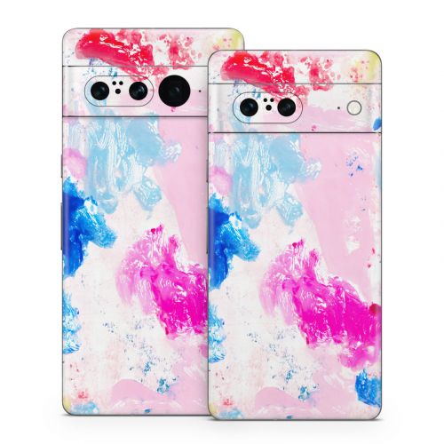 Sunny Day Finger Paint Google Pixel 7 Series Skin