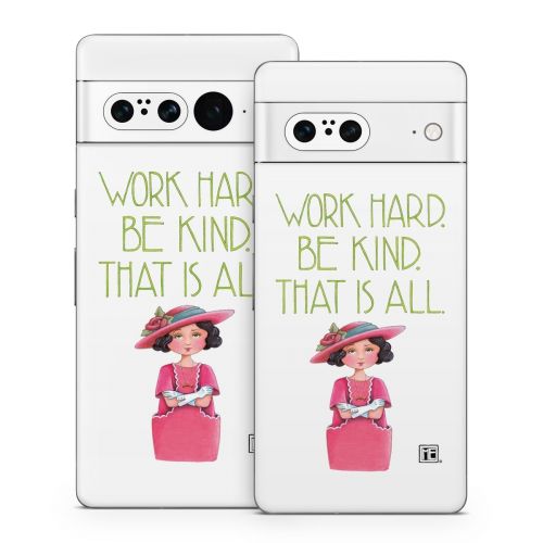 Work Hard Google Pixel 7 Series Skin