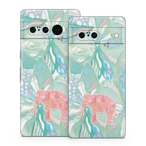 Tropical Elephant Google Pixel 7 Series Skin