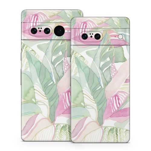 Tropical Leaves Google Pixel 7 Series Skin