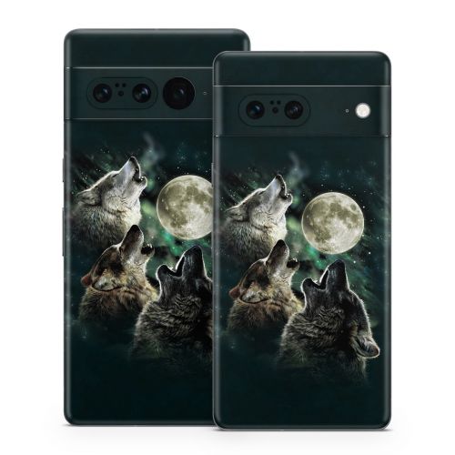 Three Wolf Moon Google Pixel 7 Series Skin