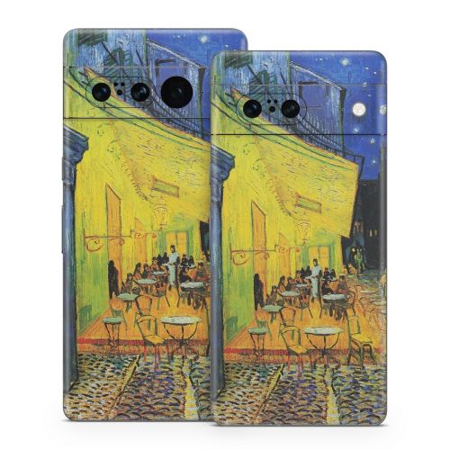 Cafe Terrace At Night Google Pixel 7 Series Skin