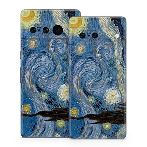 Starry Night Google Pixel 7 Series Skin