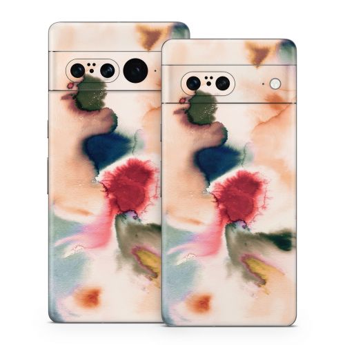 Abstract Watercolor Mineral Google Pixel 7 Series Skin