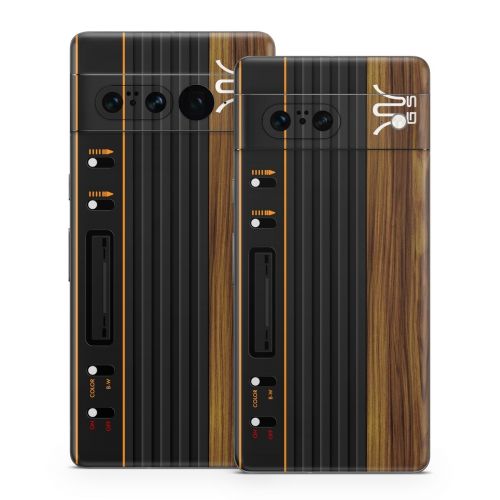 Wooden Gaming System Google Pixel 7 Series Skin
