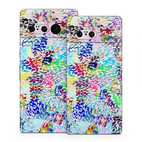 White Etching Google Pixel 7 Series Skin