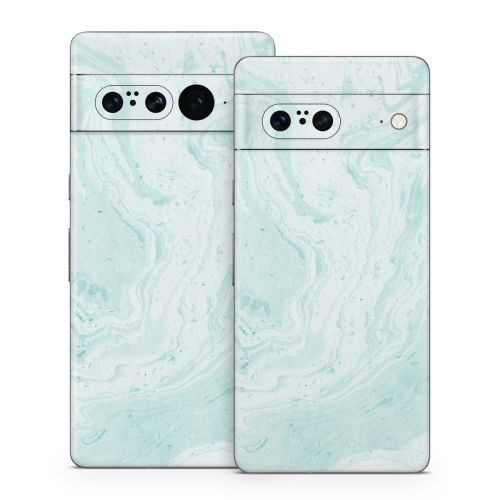 Winter Green Marble Google Pixel 7 Series Skin