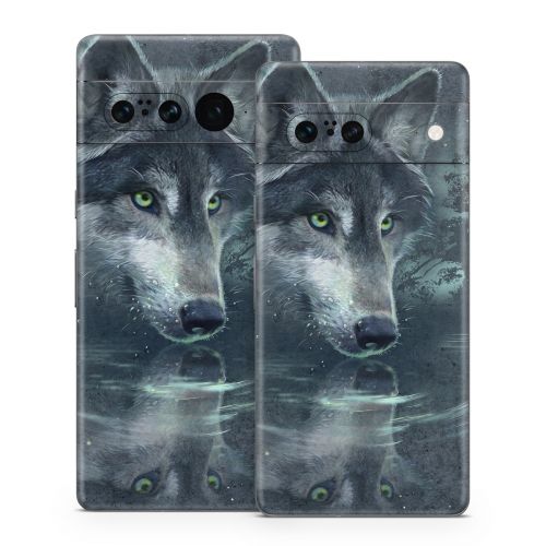 Wolf Reflection Google Pixel 7 Series Skin