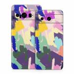 Abstract Scratches Google Pixel 8 Series Skin