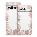 Blush Flower Frame Google Pixel 8 Series Skin