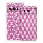 Pink Checks Google Pixel 8 Series Skin