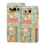 Ikat Floral Google Pixel 8 Series Skin