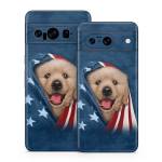 Patriotic Retriever Google Pixel 8 Series Skin