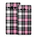 Pink Plaid Google Pixel 8 Series Skin