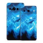 Blue Quantum Waves Google Pixel 8 Series Skin