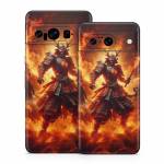 Samurai Fire Google Pixel 8 Series Skin