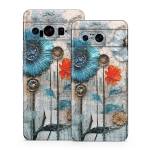 Steampunk Flowers Google Pixel 8 Series Skin