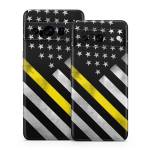 Thin Yellow Line Hero Google Pixel 8 Series Skin