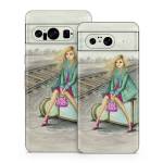 Lulu Waiting by the Train Tracks Google Pixel 8 Series Skin