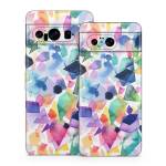 Watercolor Crystals and Gems Google Pixel 8 Series Skin