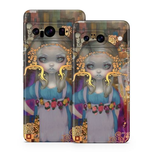 Alice in a Klimt Dream Google Pixel 8 Series Skin