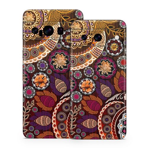 Autumn Mehndi Google Pixel 8 Series Skin