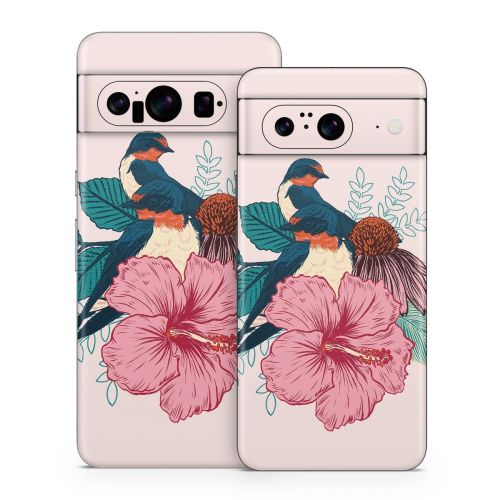 Barn Swallows Google Pixel 8 Series Skin