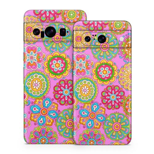Bright Flowers Google Pixel 8 Series Skin