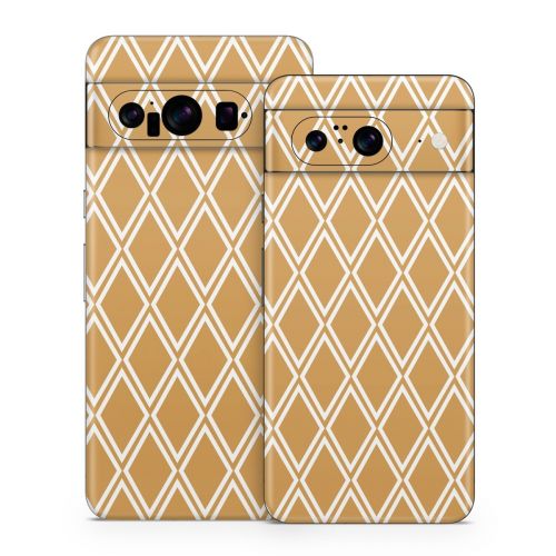 Orange Checks Google Pixel 8 Series Skin