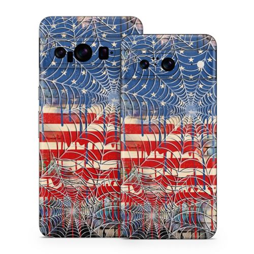 Cobweb Flag Google Pixel 8 Series Skin