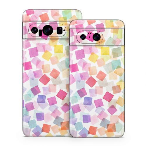Confetti Squares Google Pixel 8 Series Skin