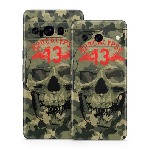Camo Skull Google Pixel 8 Series Skin