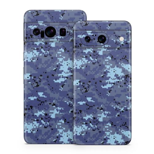 Digital Sky Camo Google Pixel 8 Series Skin