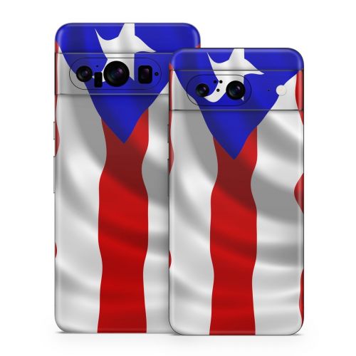 Puerto Rican Flag Google Pixel 8 Series Skin