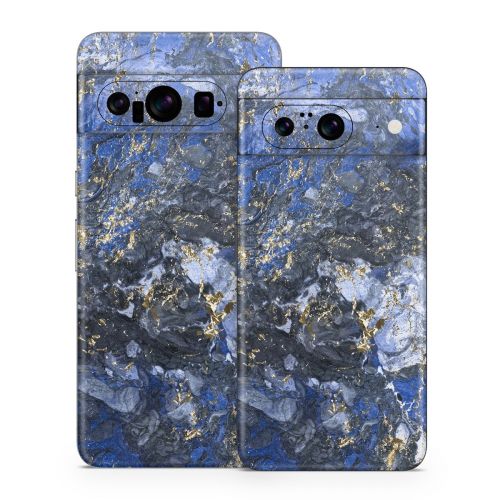 Gilded Ocean Marble Google Pixel 8 Series Skin