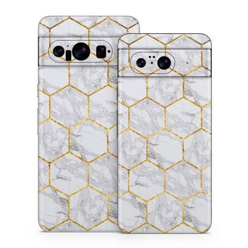 Honey Marble Google Pixel 8 Series Skin