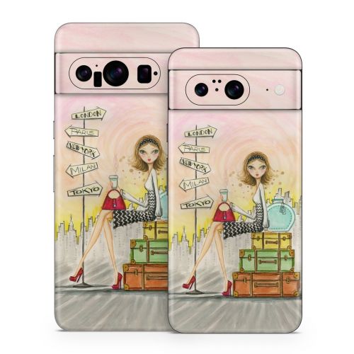 The Jet Setter Google Pixel 8 Series Skin