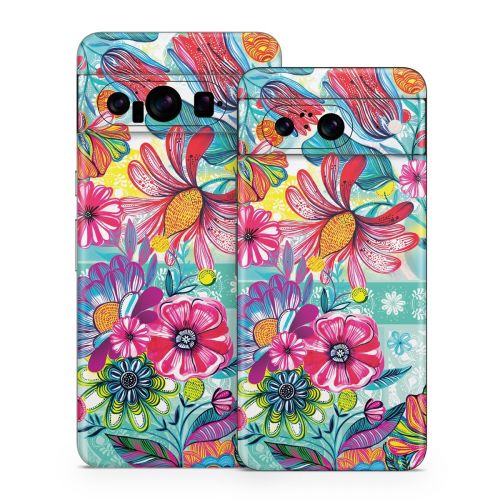 Lovely Garden Google Pixel 8 Series Skin