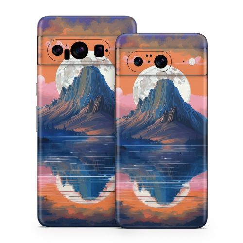 Mountain Moonrise Google Pixel 8 Series Skin