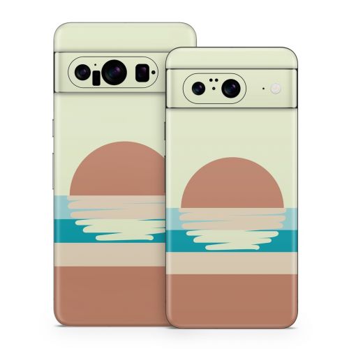 Ocean Sunset Google Pixel 8 Series Skin