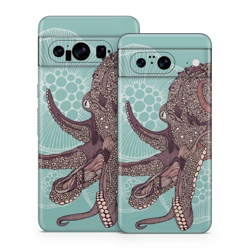 Octopus Bloom Google Pixel 8 Series Skin