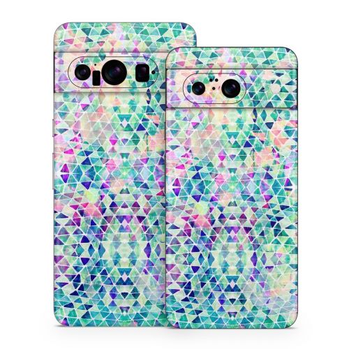 Pastel Triangle Google Pixel 8 Series Skin