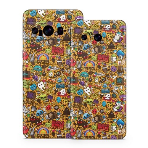 Psychedelic Google Pixel 8 Series Skin