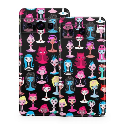 Punky Goth Dollies Google Pixel 8 Series Skin
